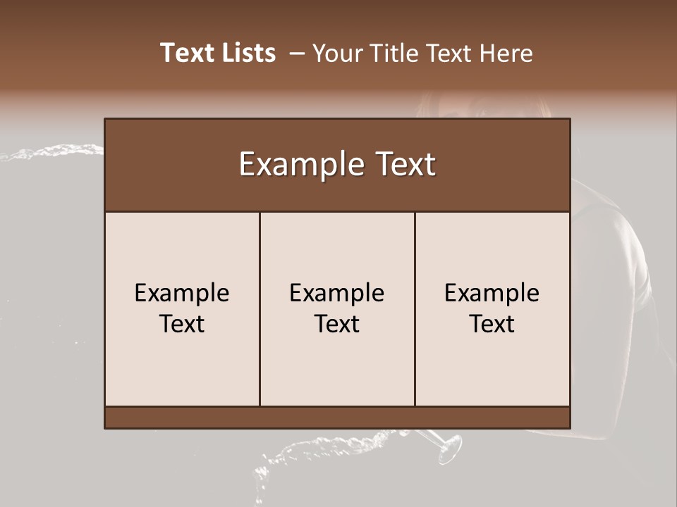 Beauty Attractive Slim PowerPoint Template