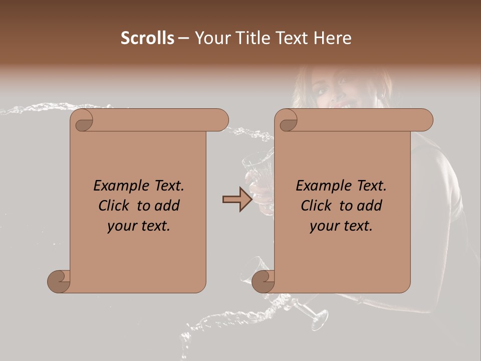 Beauty Attractive Slim PowerPoint Template