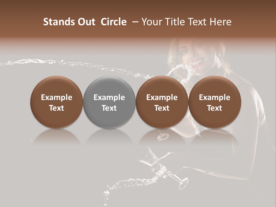 Beauty Attractive Slim PowerPoint Template