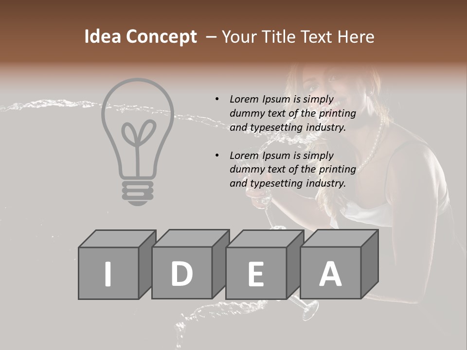 Beauty Attractive Slim PowerPoint Template