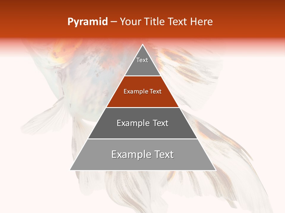 White Orange Color PowerPoint Template