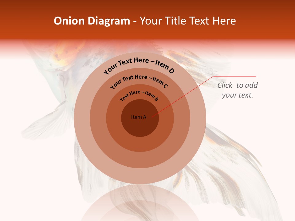 White Orange Color PowerPoint Template