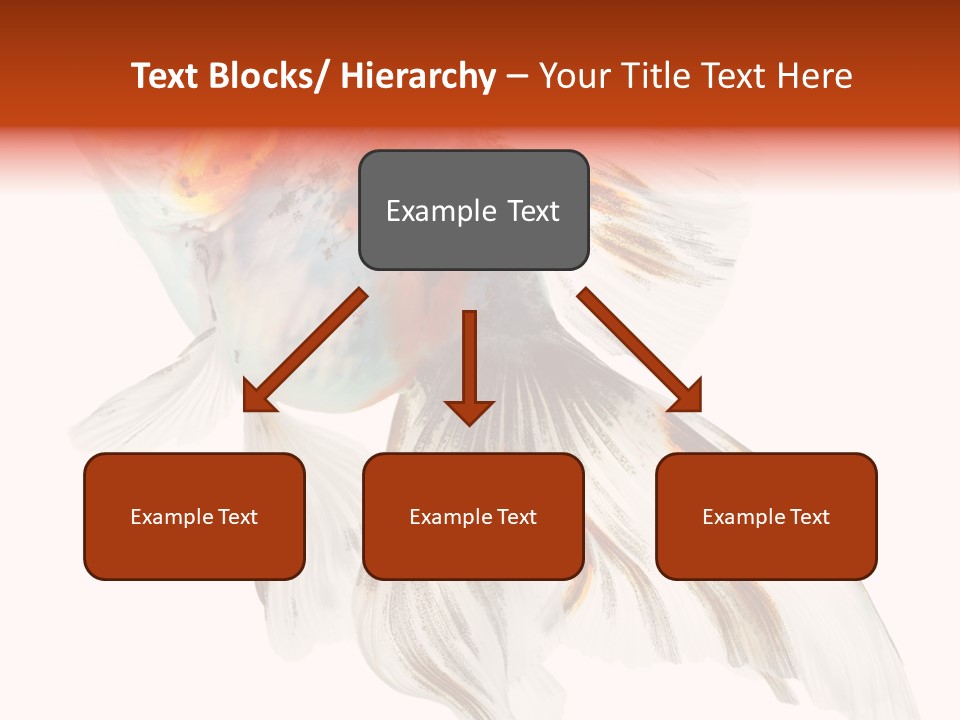 White Orange Color PowerPoint Template