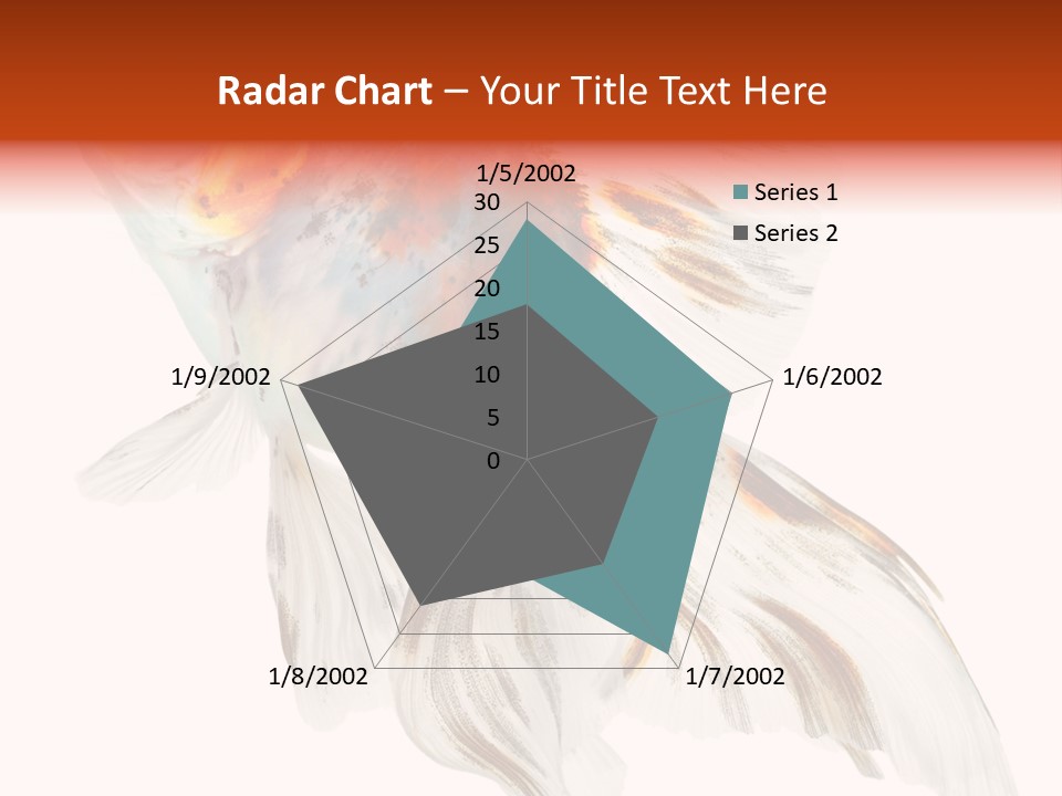 White Orange Color PowerPoint Template