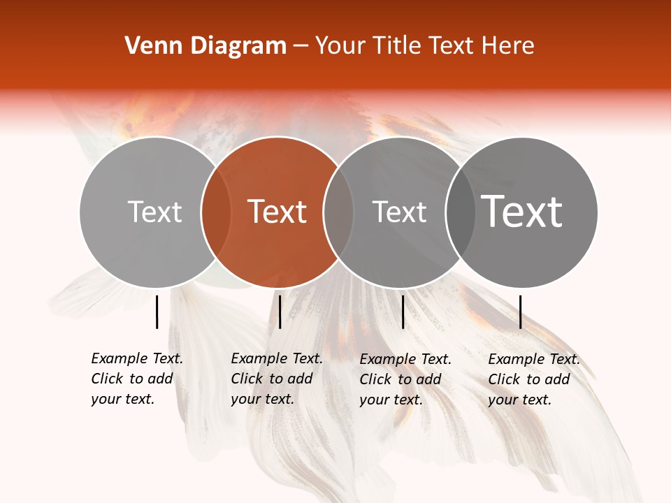 White Orange Color PowerPoint Template