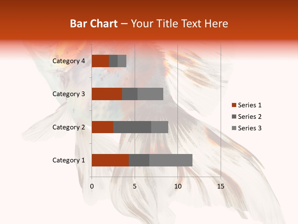 White Orange Color PowerPoint Template
