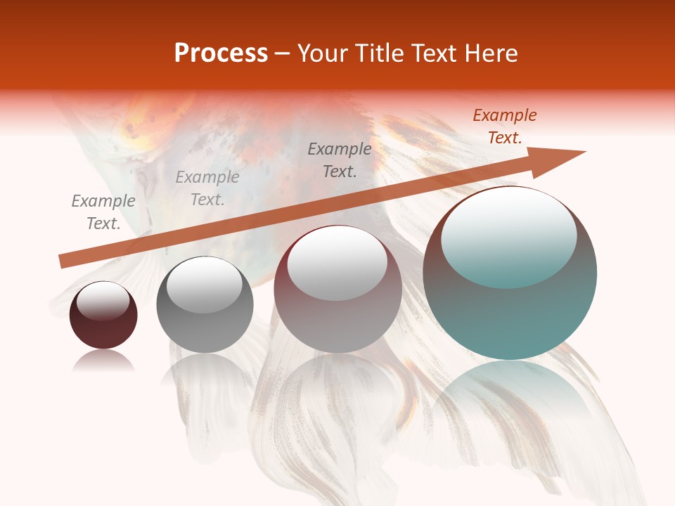 White Orange Color PowerPoint Template