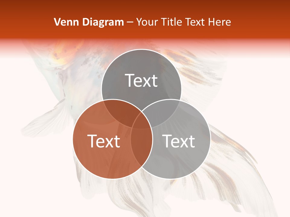 White Orange Color PowerPoint Template