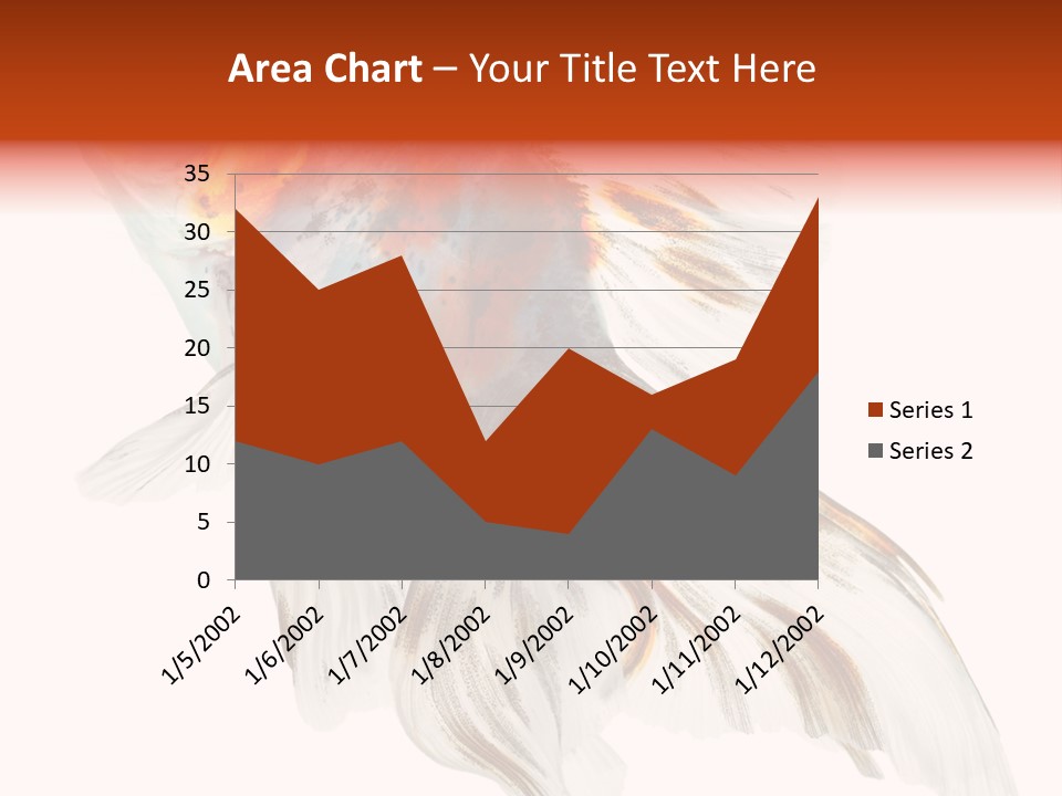 White Orange Color PowerPoint Template