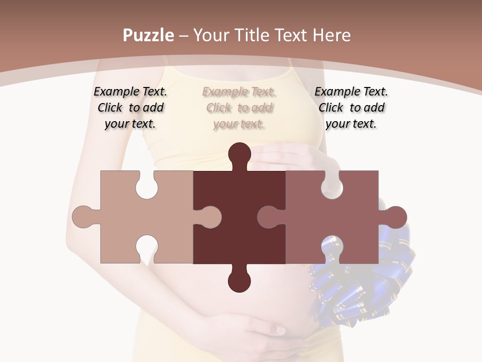 Female Background Beautiful PowerPoint Template