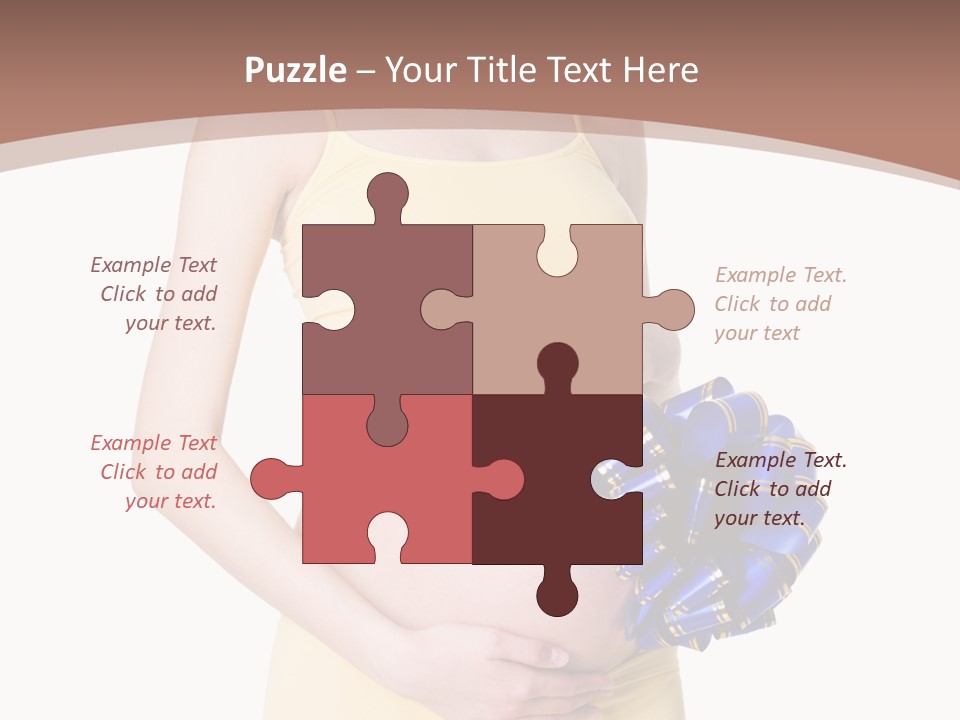 Female Background Beautiful PowerPoint Template