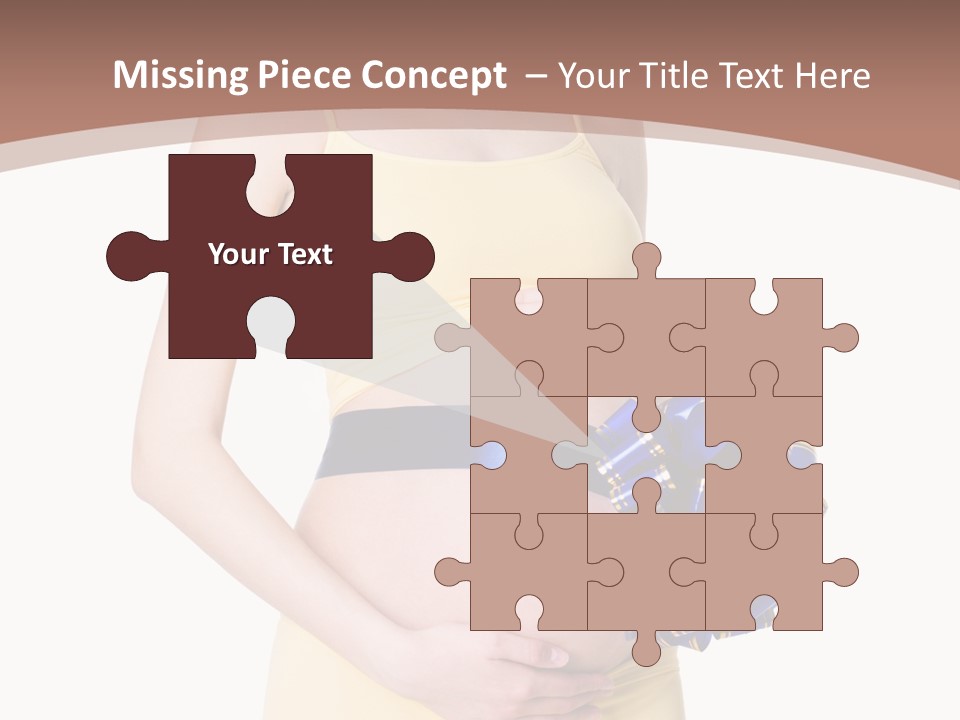 Female Background Beautiful PowerPoint Template