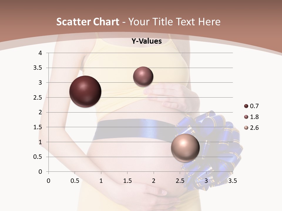 Female Background Beautiful PowerPoint Template