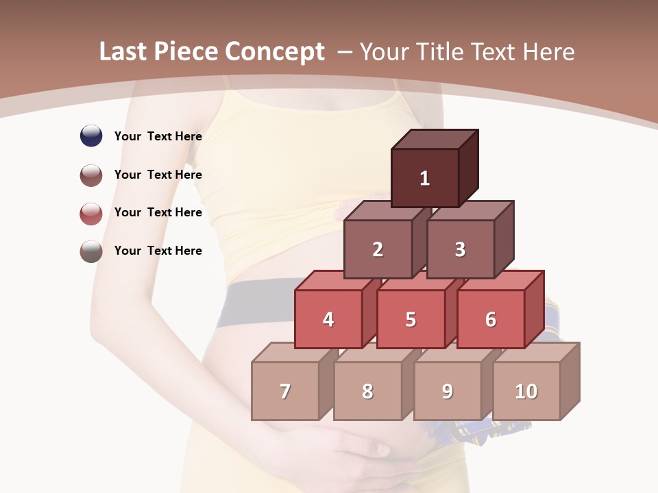 Female Background Beautiful PowerPoint Template