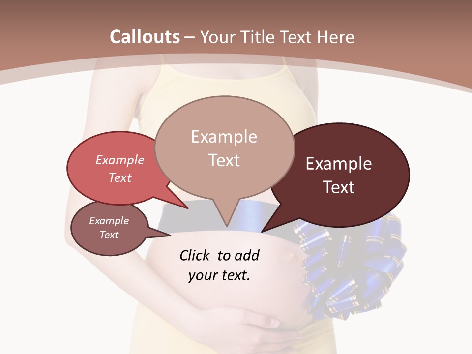 Female Background Beautiful PowerPoint Template