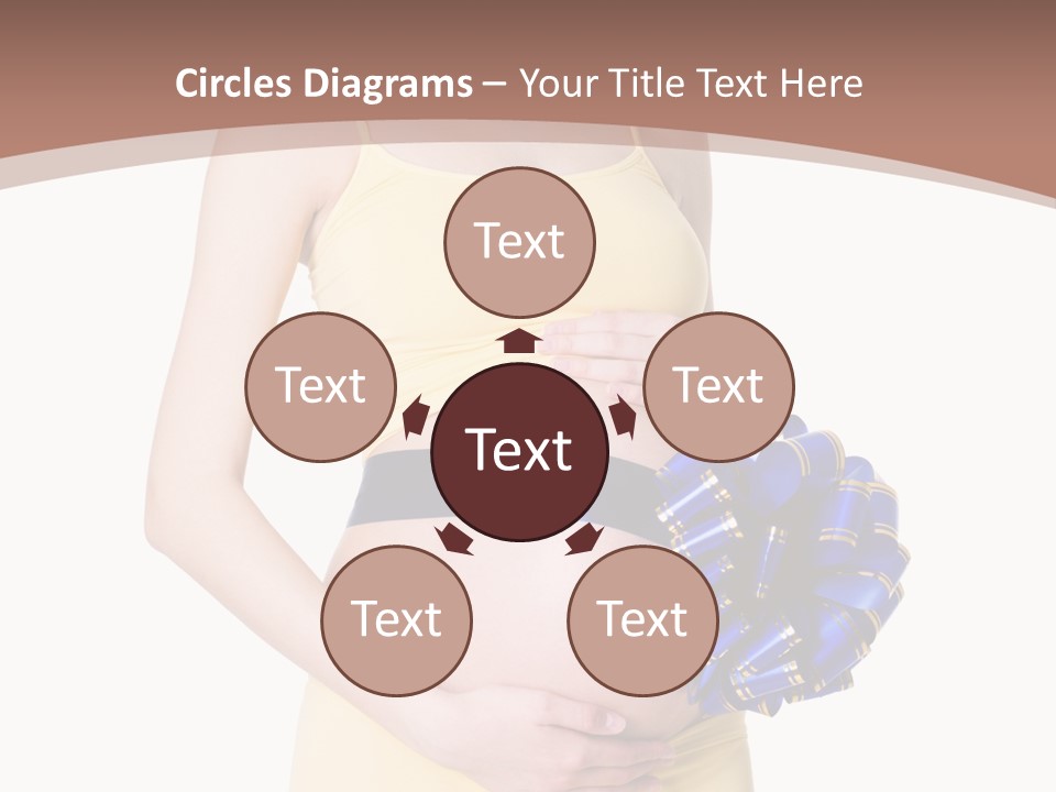 Female Background Beautiful PowerPoint Template