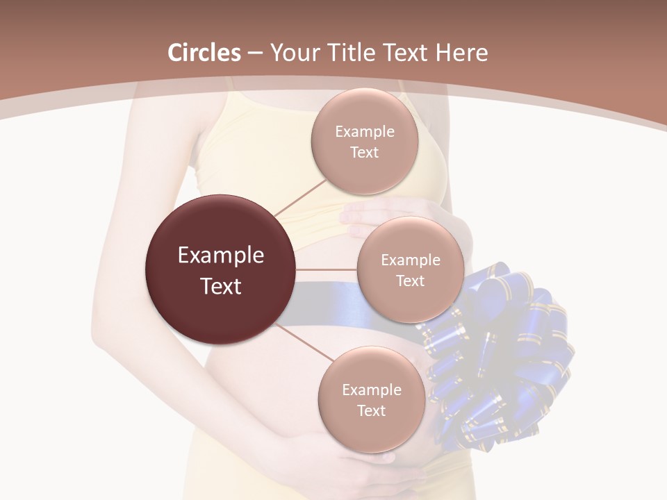 Female Background Beautiful PowerPoint Template