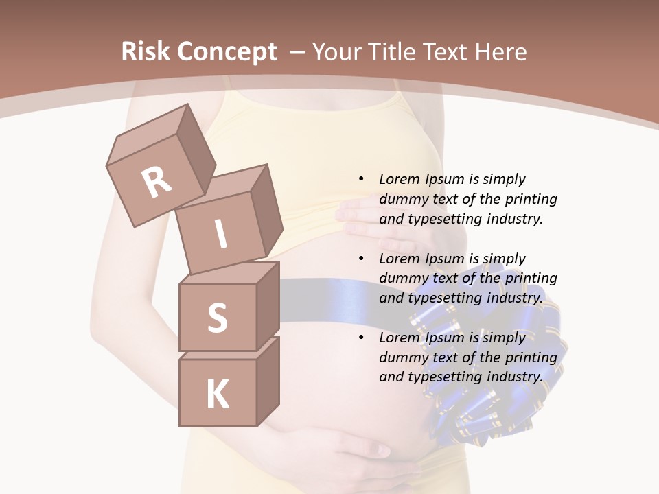 Female Background Beautiful PowerPoint Template