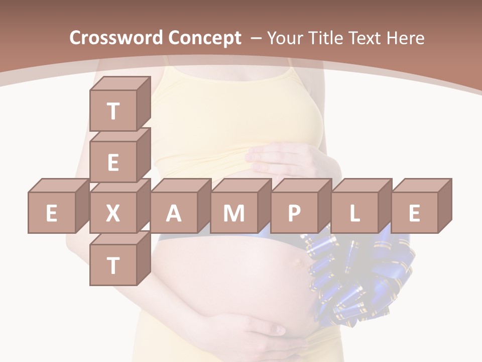 Female Background Beautiful PowerPoint Template