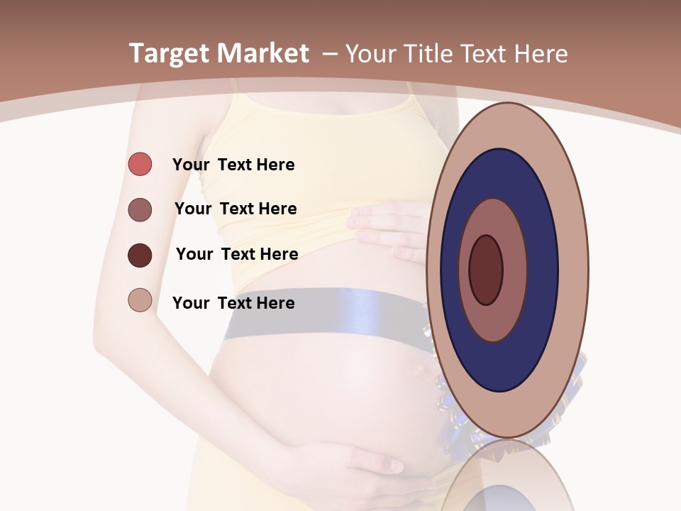 Female Background Beautiful PowerPoint Template