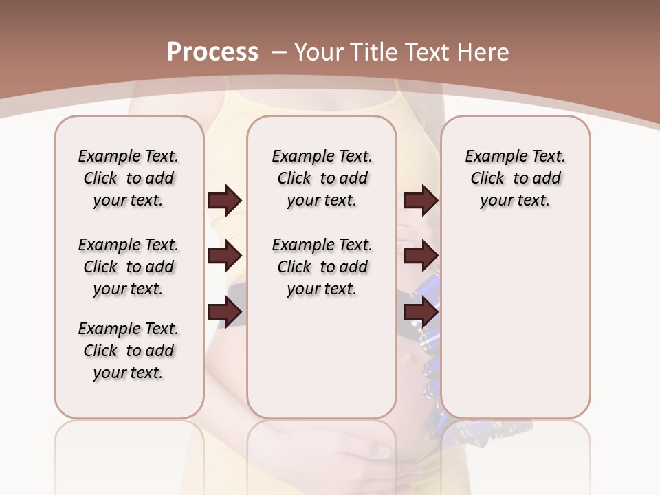 Female Background Beautiful PowerPoint Template