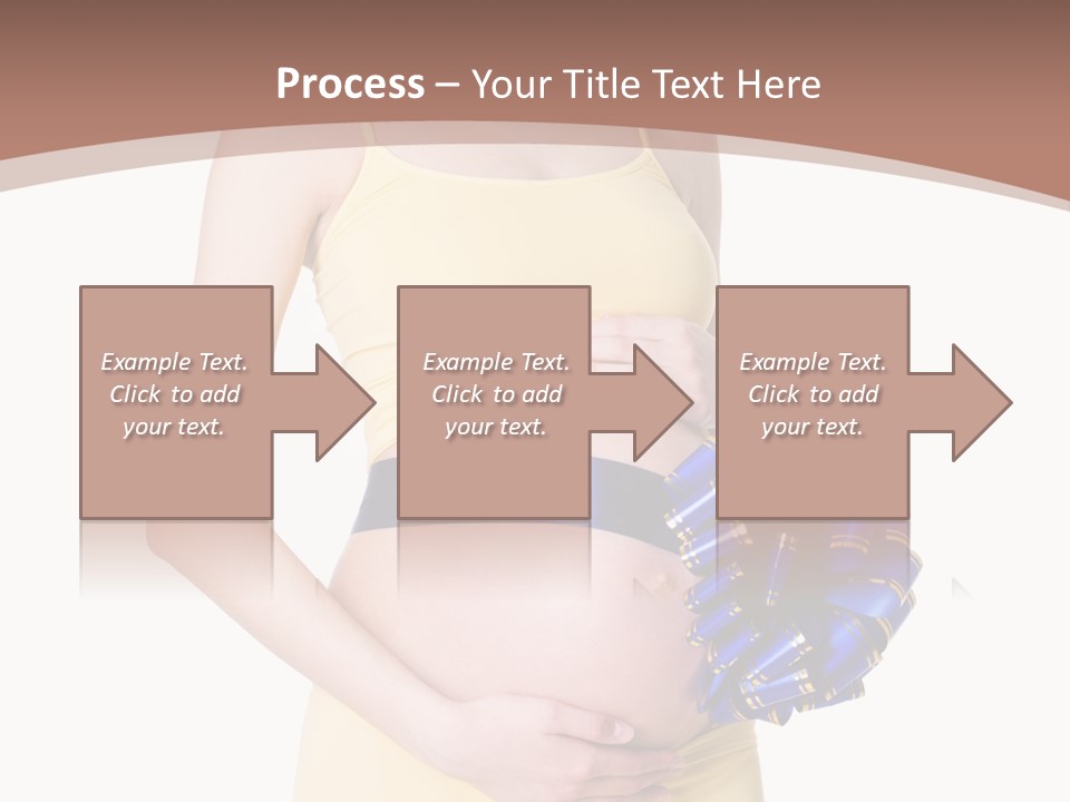 Female Background Beautiful PowerPoint Template