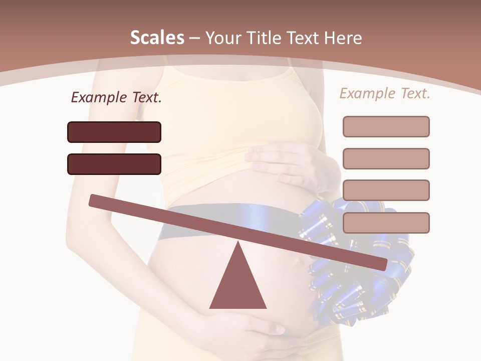 Female Background Beautiful PowerPoint Template