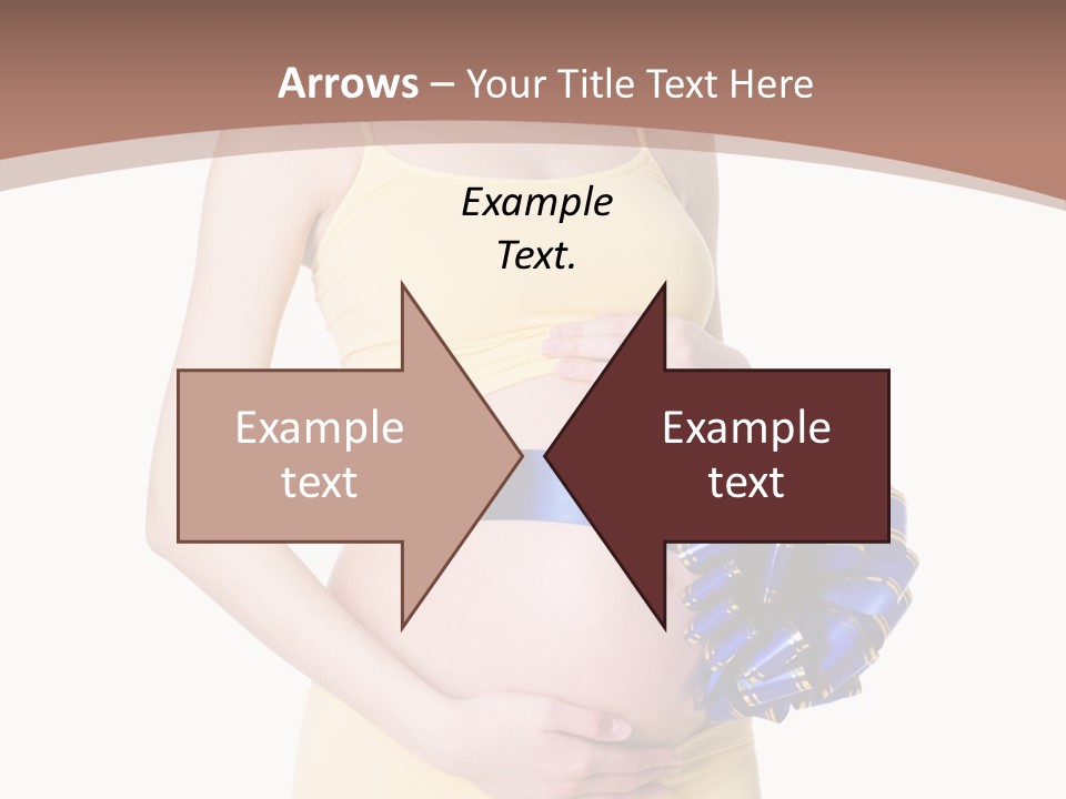 Female Background Beautiful PowerPoint Template