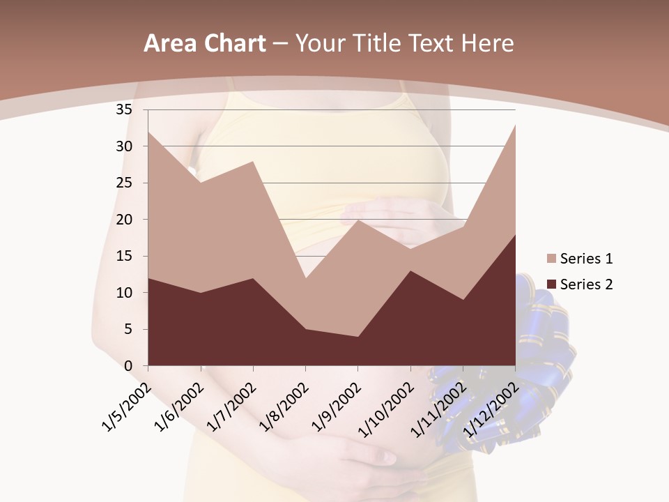 Female Background Beautiful PowerPoint Template
