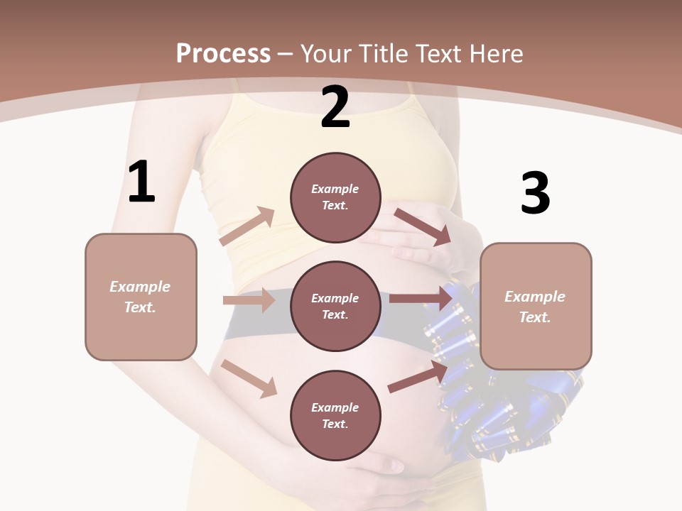 Female Background Beautiful PowerPoint Template