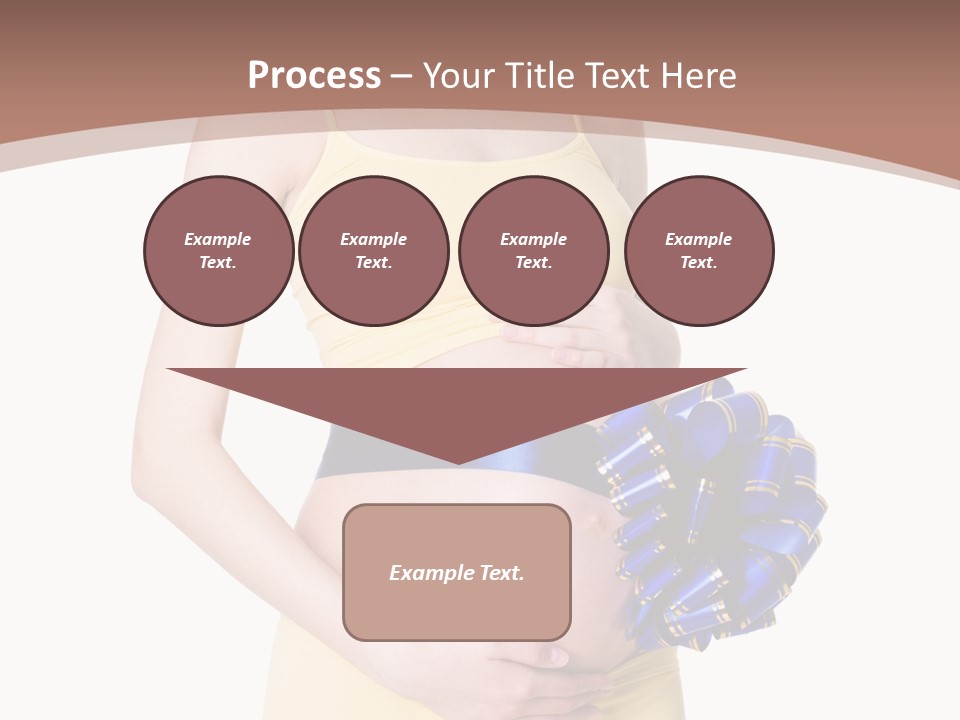 Female Background Beautiful PowerPoint Template