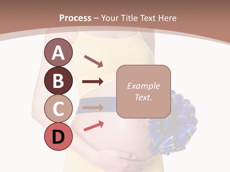 Female Background Beautiful PowerPoint Template