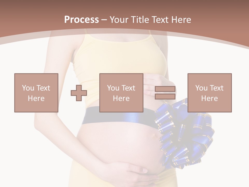 Female Background Beautiful PowerPoint Template