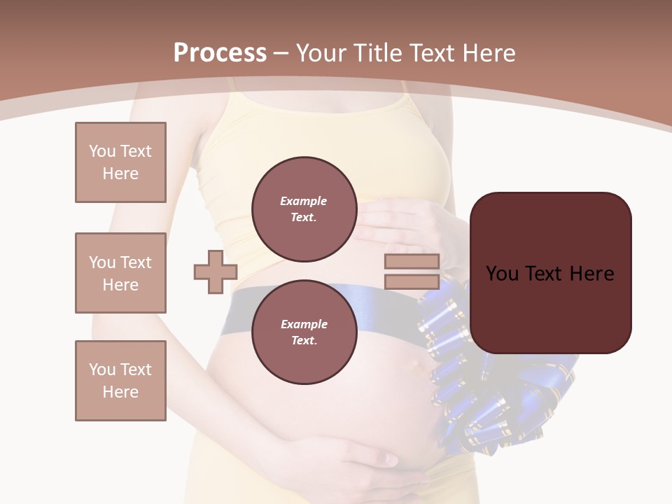 Female Background Beautiful PowerPoint Template