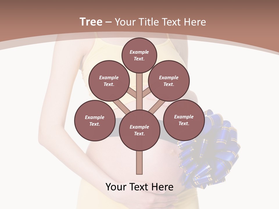 Female Background Beautiful PowerPoint Template
