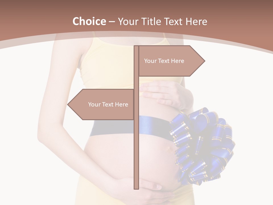 Female Background Beautiful PowerPoint Template