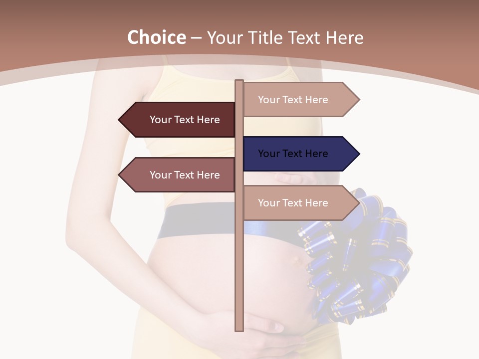 Female Background Beautiful PowerPoint Template