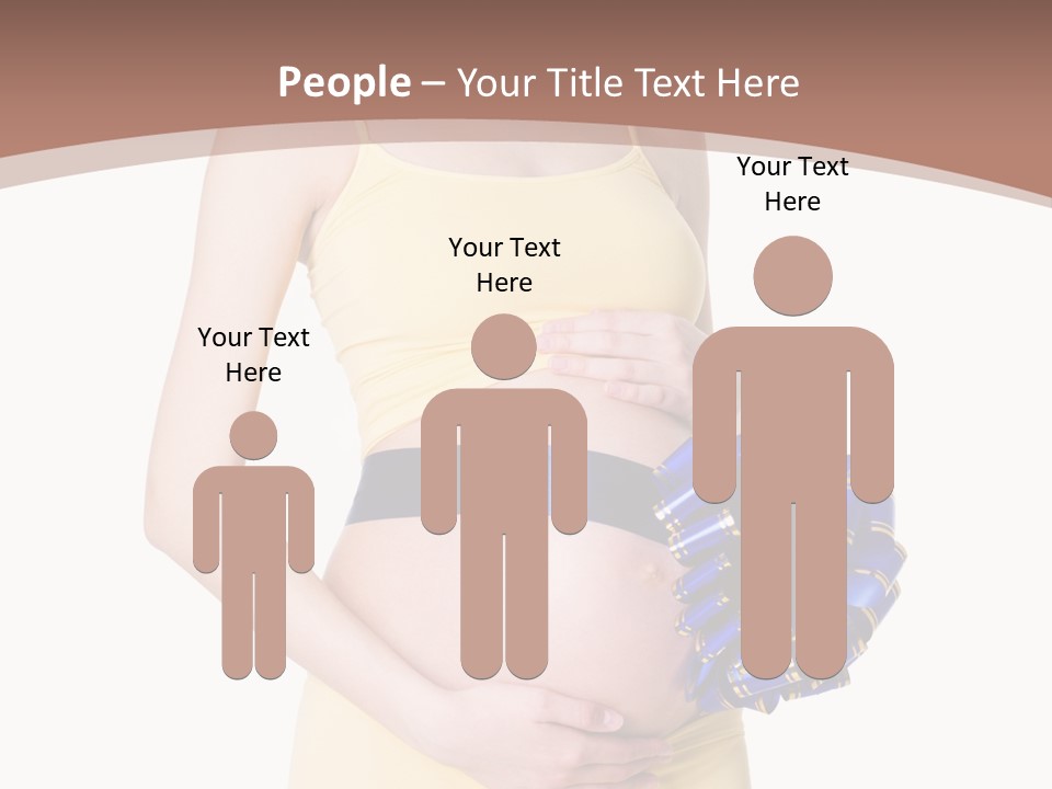 Female Background Beautiful PowerPoint Template