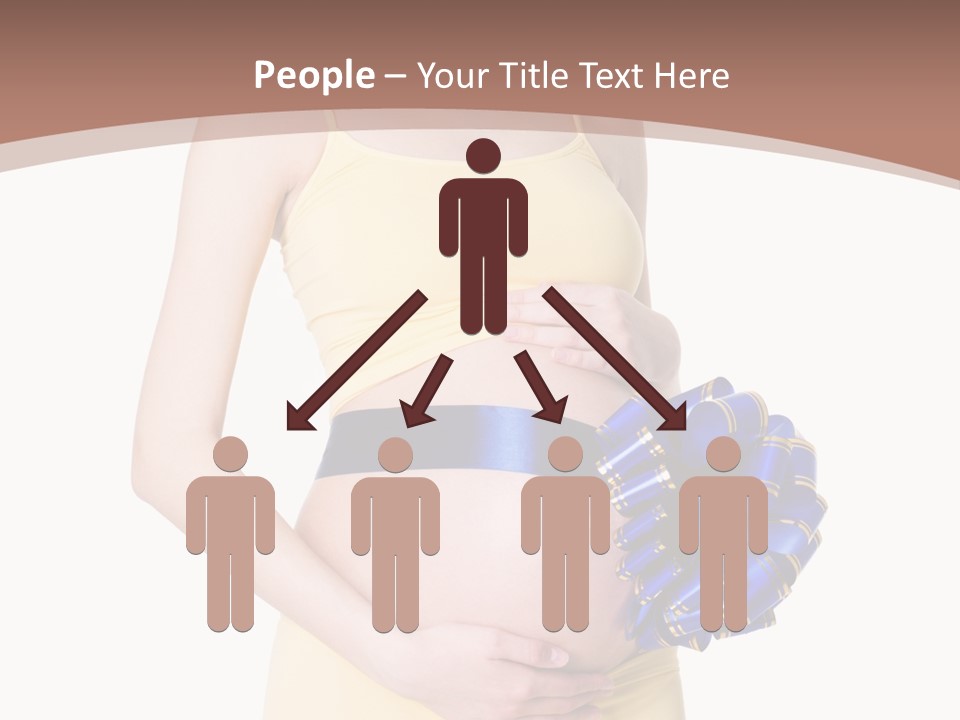 Female Background Beautiful PowerPoint Template