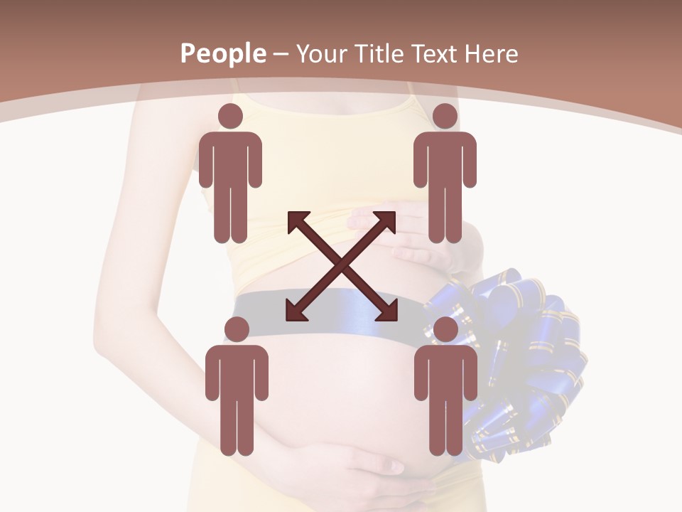 Female Background Beautiful PowerPoint Template