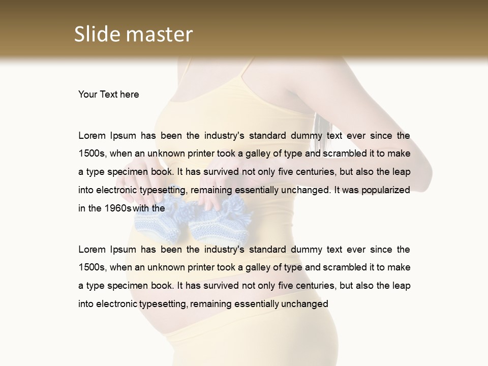 Studio Female Woman PowerPoint Template