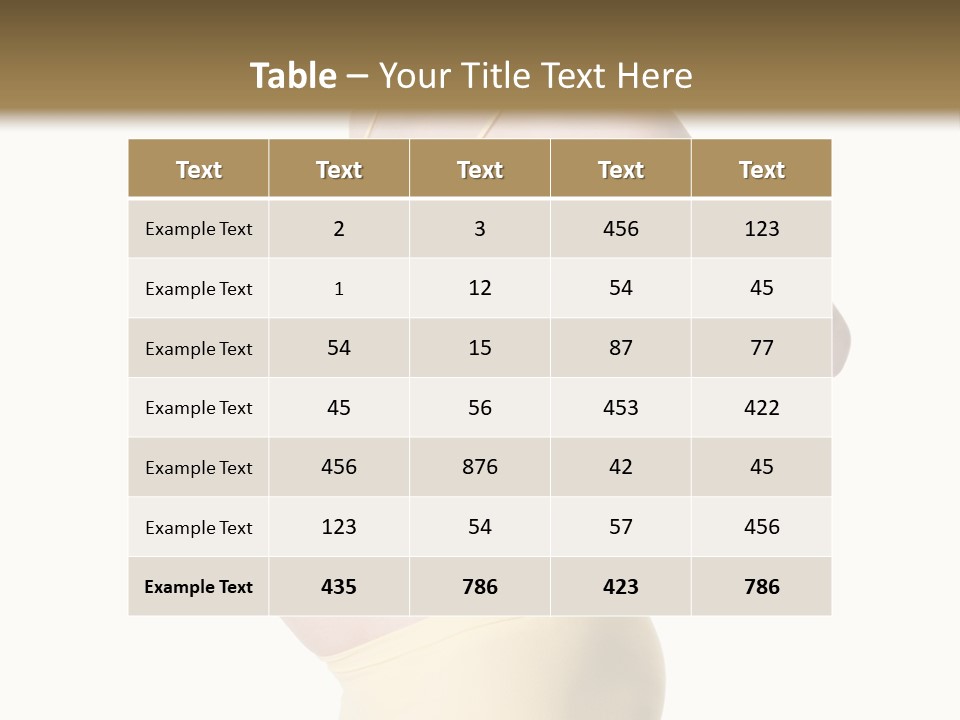 Studio Female Woman PowerPoint Template