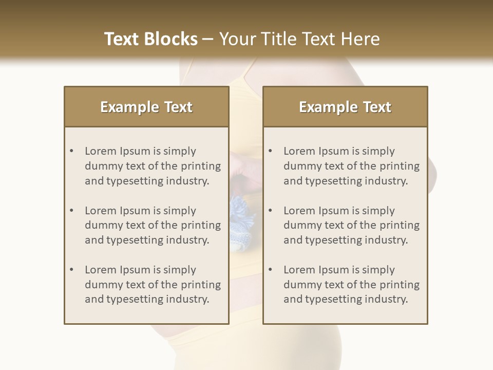 Studio Female Woman PowerPoint Template