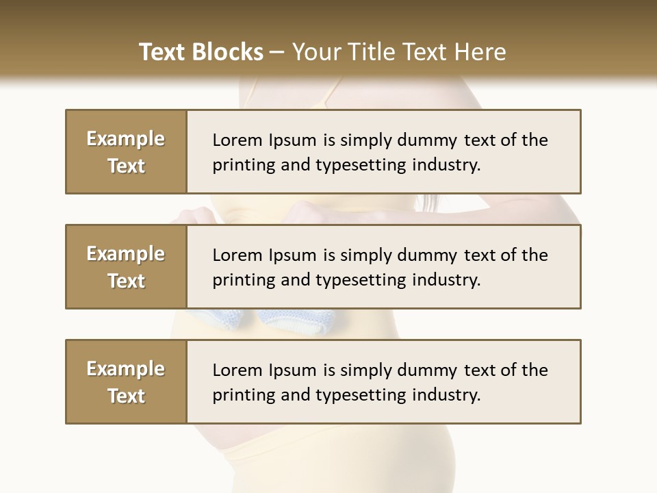 Studio Female Woman PowerPoint Template