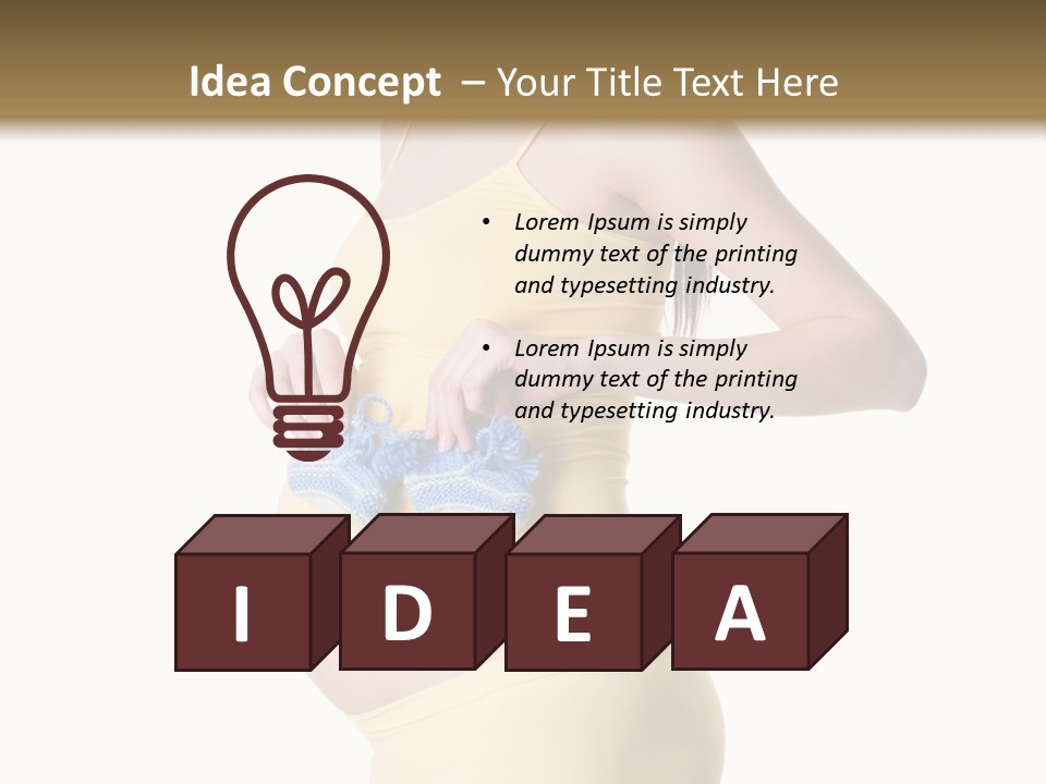 Studio Female Woman PowerPoint Template