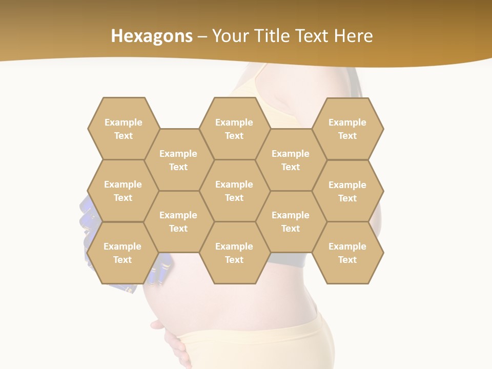 Gift Expecting Stomach PowerPoint Template