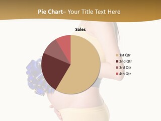 Gift Expecting Stomach PowerPoint Template