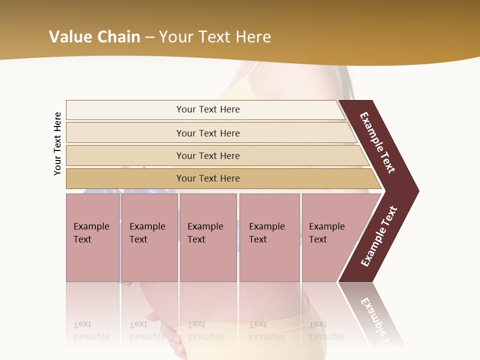 Gift Expecting Stomach PowerPoint Template