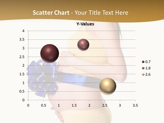 Gift Expecting Stomach PowerPoint Template