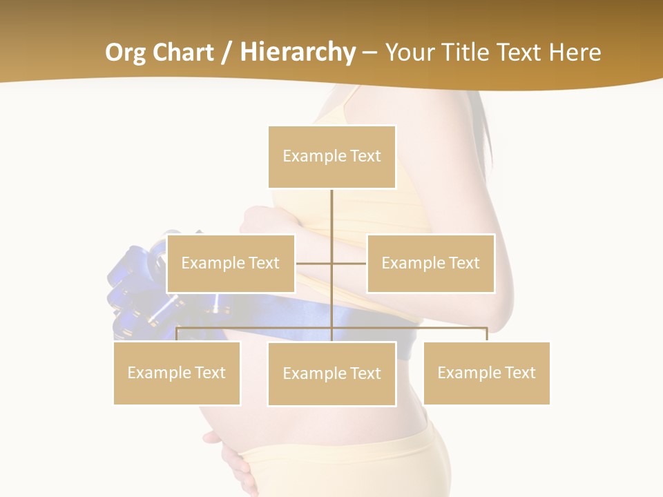 Gift Expecting Stomach PowerPoint Template